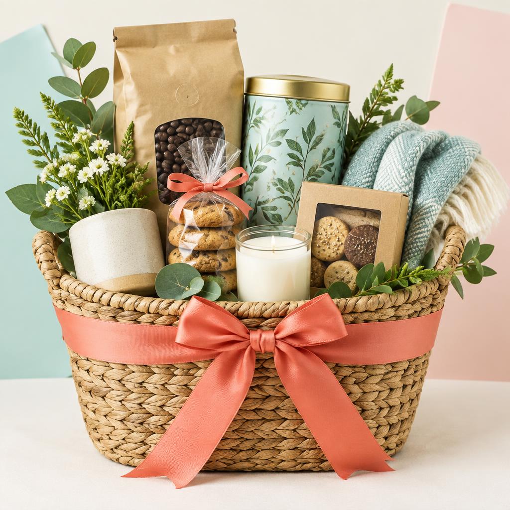 A premium gift basket ready to send
